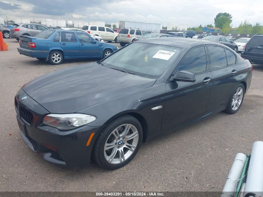 2013 BMW 528I xDrive VIN: WBAXH5C56DD107822 Lot: 39403291