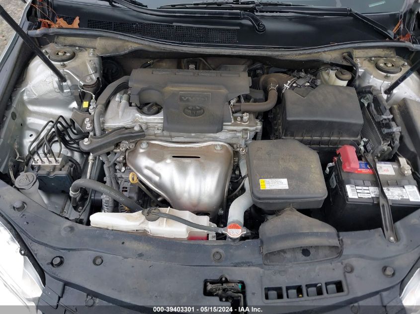 2016 Toyota Camry Le VIN: 4T4BF1FK1GR569028 Lot: 39403301