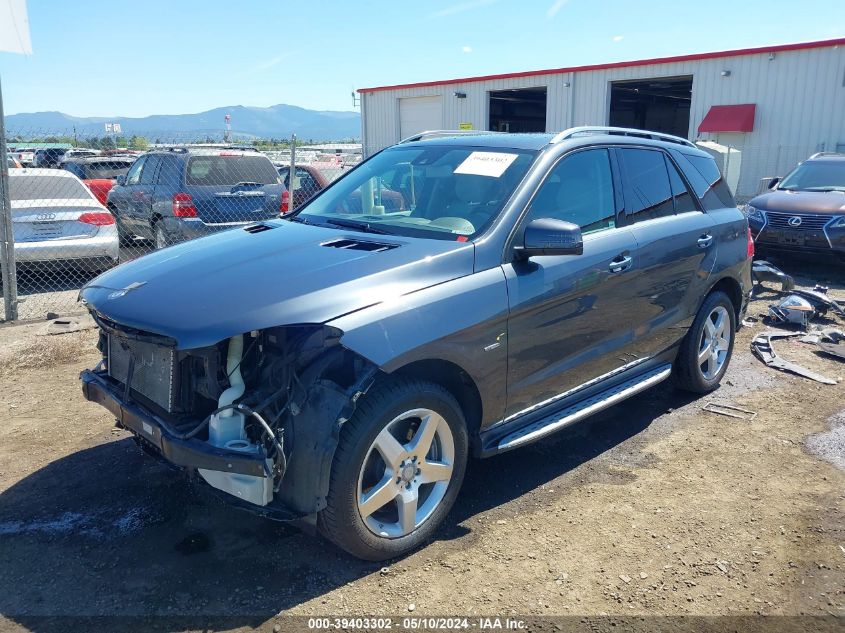 4JGDA7DB5CA089741 2012 Mercedes-Benz Ml 550 4Matic