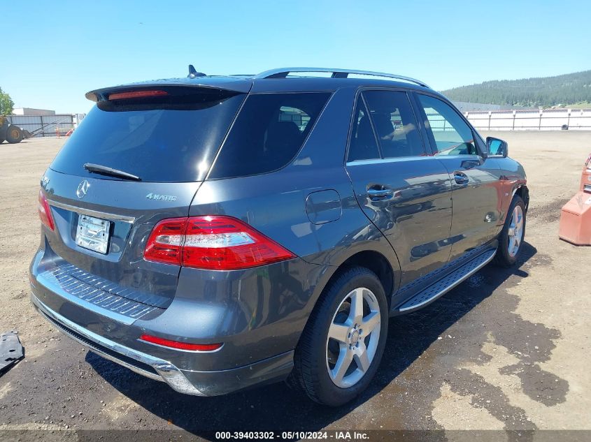 4JGDA7DB5CA089741 2012 Mercedes-Benz Ml 550 4Matic