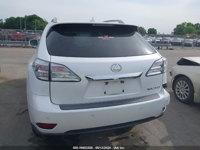 2011 Lexus Rx 350 VIN: 2T2ZK1BA4BC057495 Lot: 39403308