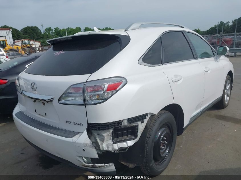 2011 Lexus Rx 350 VIN: 2T2ZK1BA4BC057495 Lot: 39403308