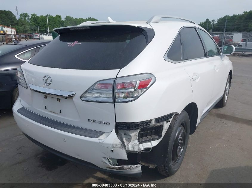 2011 Lexus Rx 350 VIN: 2T2ZK1BA4BC057495 Lot: 39403308