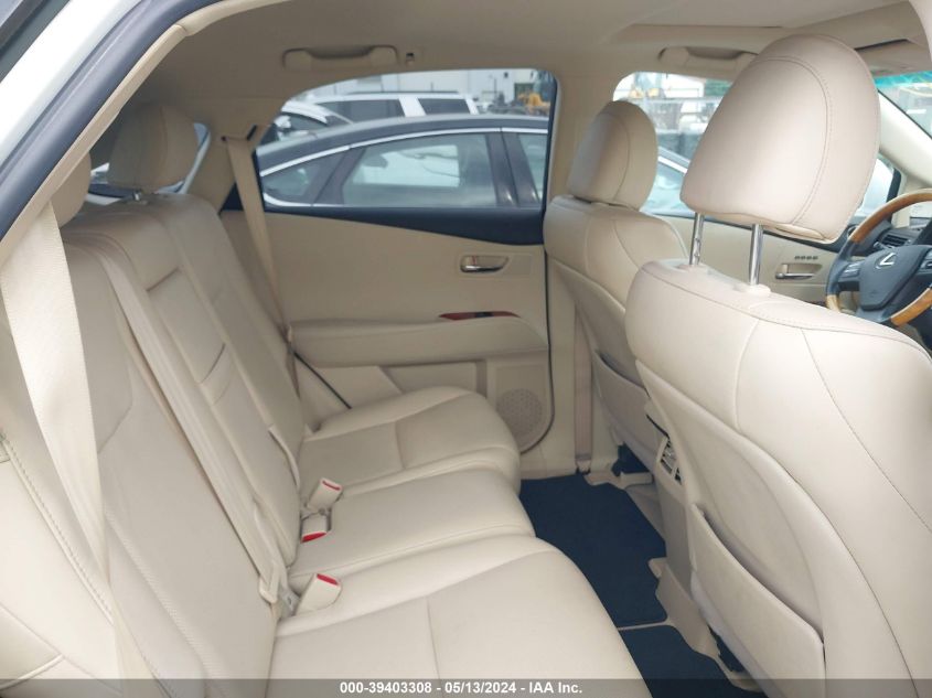 2011 Lexus Rx 350 VIN: 2T2ZK1BA4BC057495 Lot: 39403308