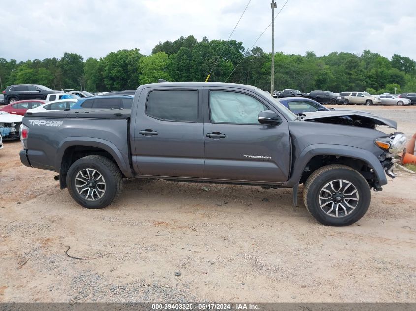 2020 Toyota Tacoma Trd Sport VIN: 5TFCZ5AN3LX225373 Lot: 39403320