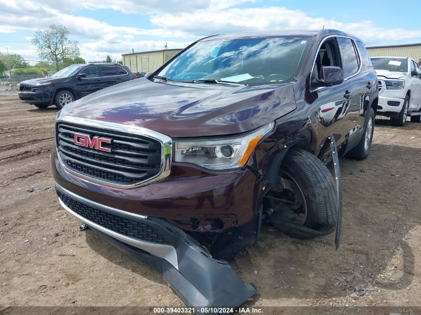 2017 GMC Acadia Sle-1 VIN: 1GKKNKLA7HZ210827 Lot: 39403321