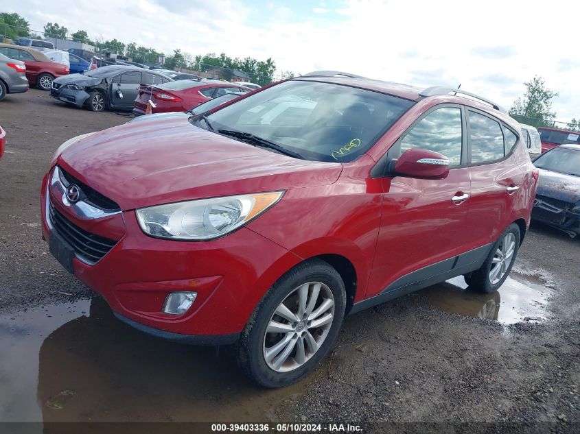 2012 Hyundai Tucson Limited VIN: KM8JU3ACXCU499806 Lot: 39403336