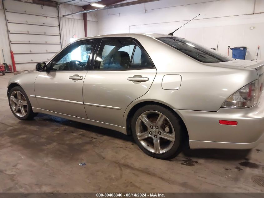 2002 Lexus Is 300 VIN: JTHBD192520038431 Lot: 39403340