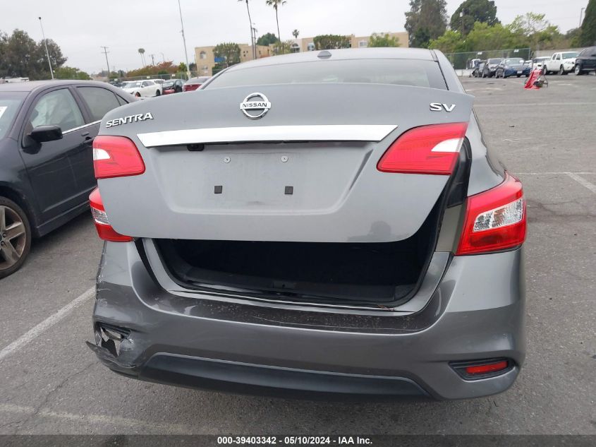 2017 Nissan Sentra Sv VIN: 3N1AB7AP1HY408045 Lot: 39403342