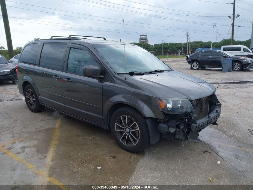 2016 Dodge Grand Caravan R/T VIN: 2C4RDGEGXGR334403 Lot: 39403349