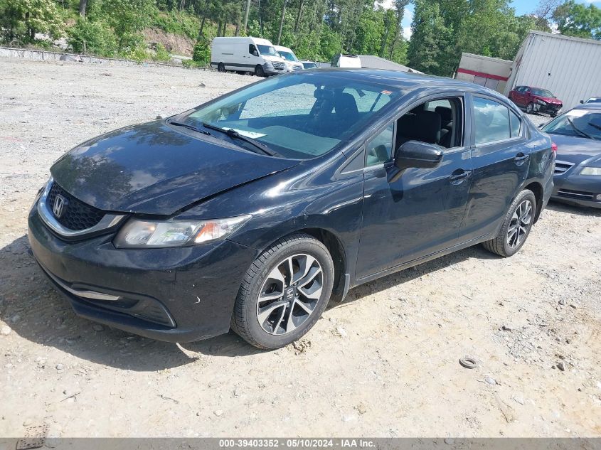 2015 Honda Civic Ex VIN: 19XFB2F81FE094869 Lot: 39403352