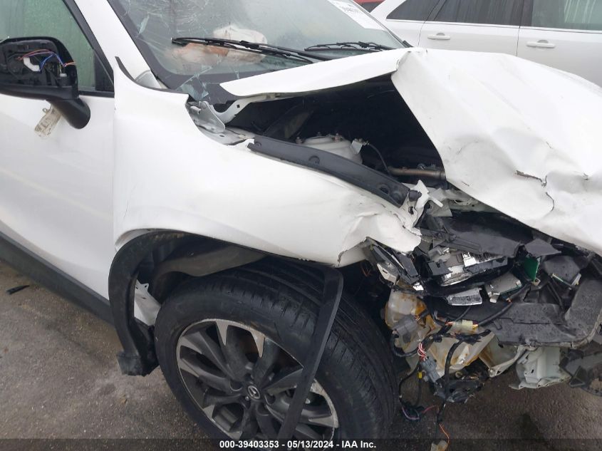 2016 Mazda Cx-5 Grand Touring VIN: JM3KE2DY5G0891247 Lot: 39403353