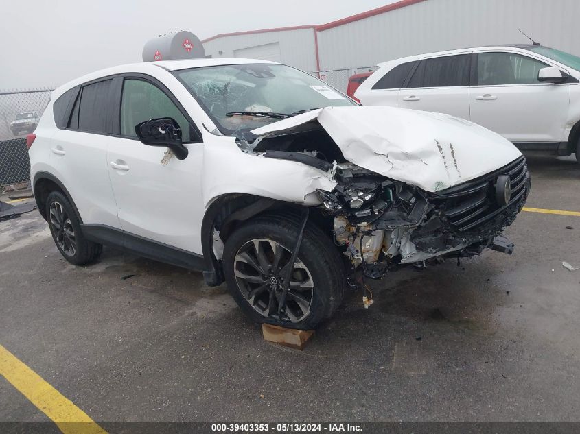 2016 Mazda Cx-5 Grand Touring VIN: JM3KE2DY5G0891247 Lot: 39403353