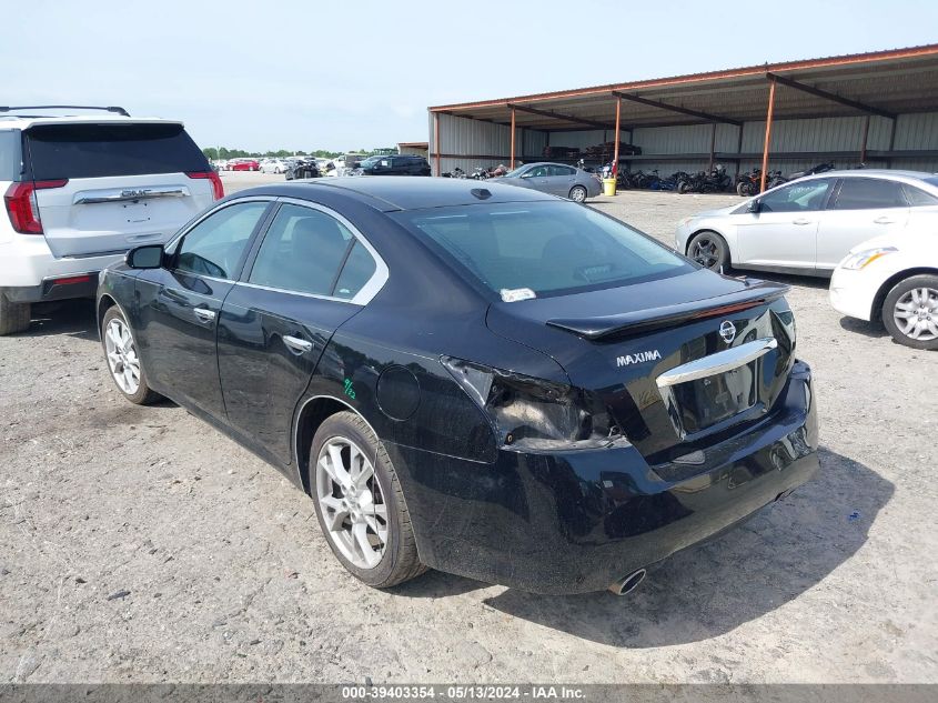 2012 Nissan Maxima 3.5 Sv VIN: 1N4AA5AP3CC817627 Lot: 39403354