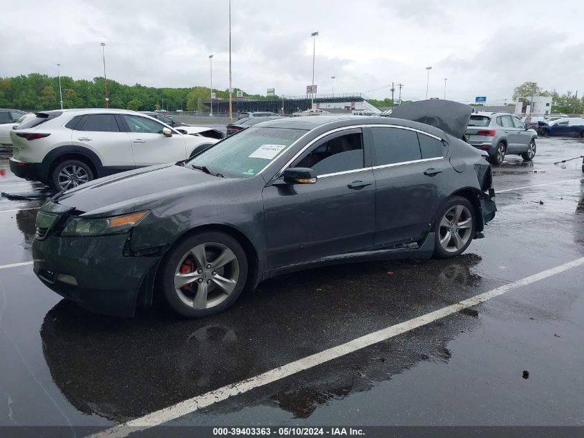 2012 Acura Tl 3.7 VIN: 19UUA9F24CA000174 Lot: 39403363