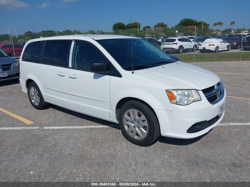 2016 Dodge Grand Caravan Se VIN: 2C4RDGBG7GR101843 Lot: 39403365