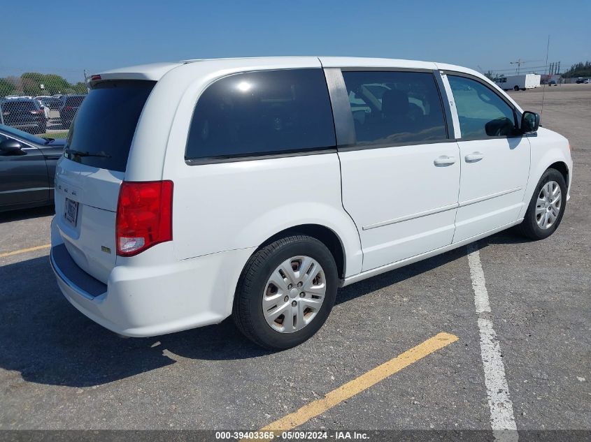 2016 Dodge Grand Caravan Se VIN: 2C4RDGBG7GR101843 Lot: 39403365