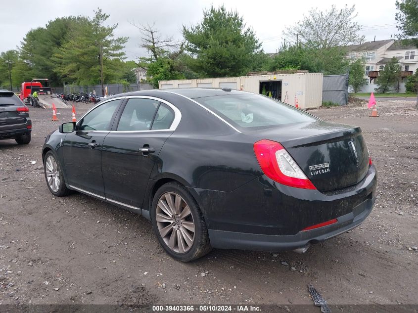 2013 Lincoln Mks Ecoboost VIN: 1LNHL9FT4DG615305 Lot: 39403366