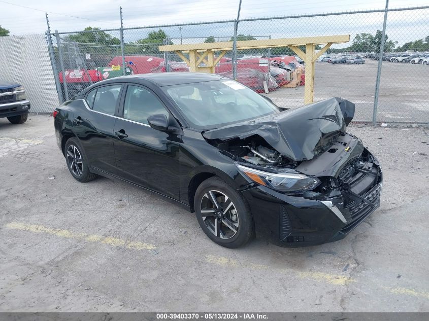 2024 Nissan Sentra Sv Xtronic Cvt VIN: 3N1AB8CV1RY233945 Lot: 39403370