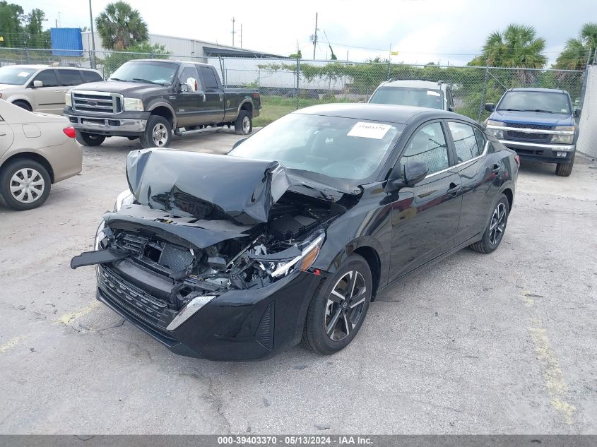 2024 Nissan Sentra Sv Xtronic Cvt VIN: 3N1AB8CV1RY233945 Lot: 39403370