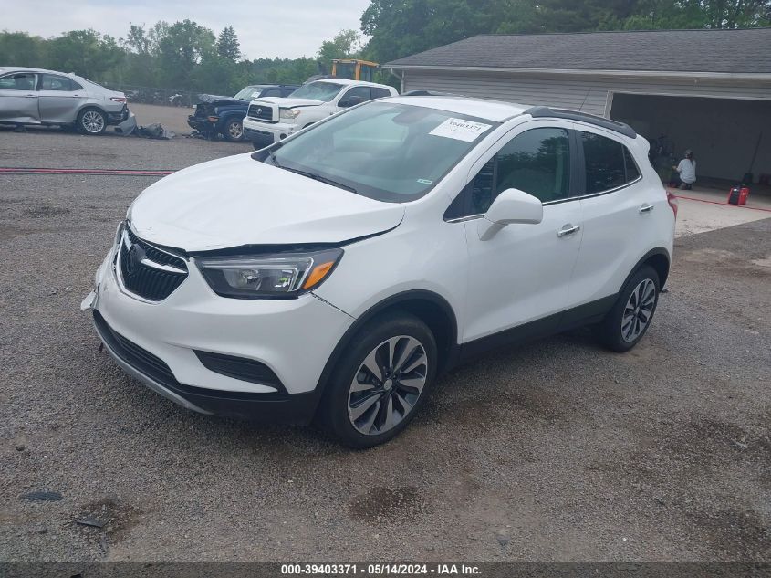 2021 Buick Encore Preferred VIN: KL4CJESB6MB353319 Lot: 39403371