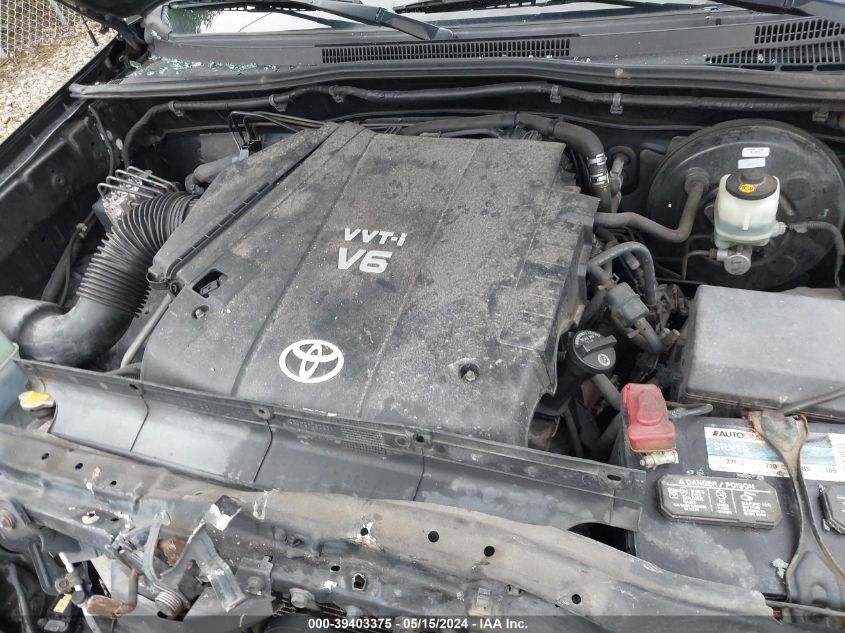 2009 Toyota Tacoma Base V6 VIN: 5TEMU52NX9Z606544 Lot: 39403375