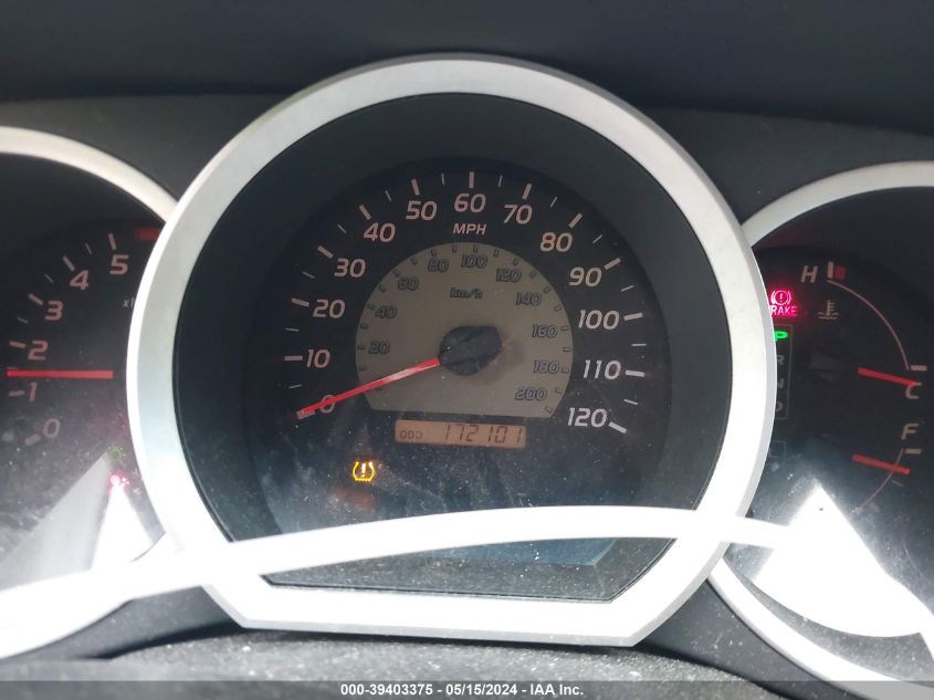 2009 Toyota Tacoma Base V6 VIN: 5TEMU52NX9Z606544 Lot: 39403375