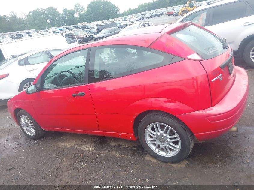 2005 Ford Focus Zx3 VIN: 3FAFP31NX5R135839 Lot: 39403378