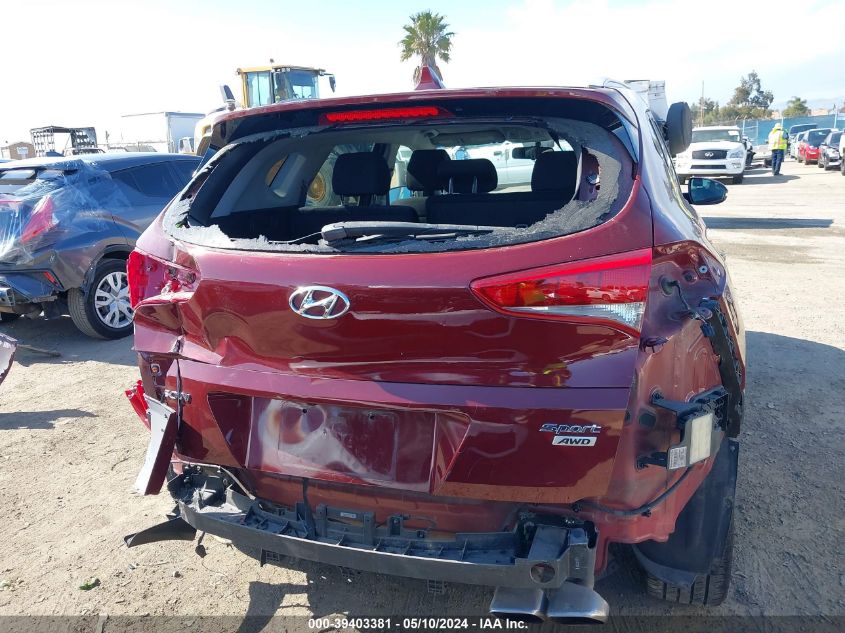 2018 Hyundai Tucson Sport VIN: KM8J3CAL5JU776619 Lot: 39403381