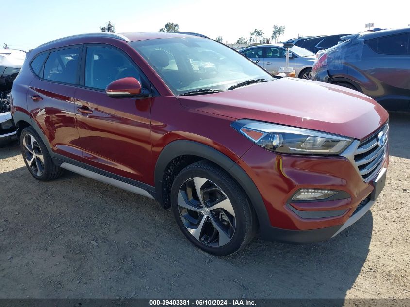 2018 Hyundai Tucson Sport VIN: KM8J3CAL5JU776619 Lot: 39403381