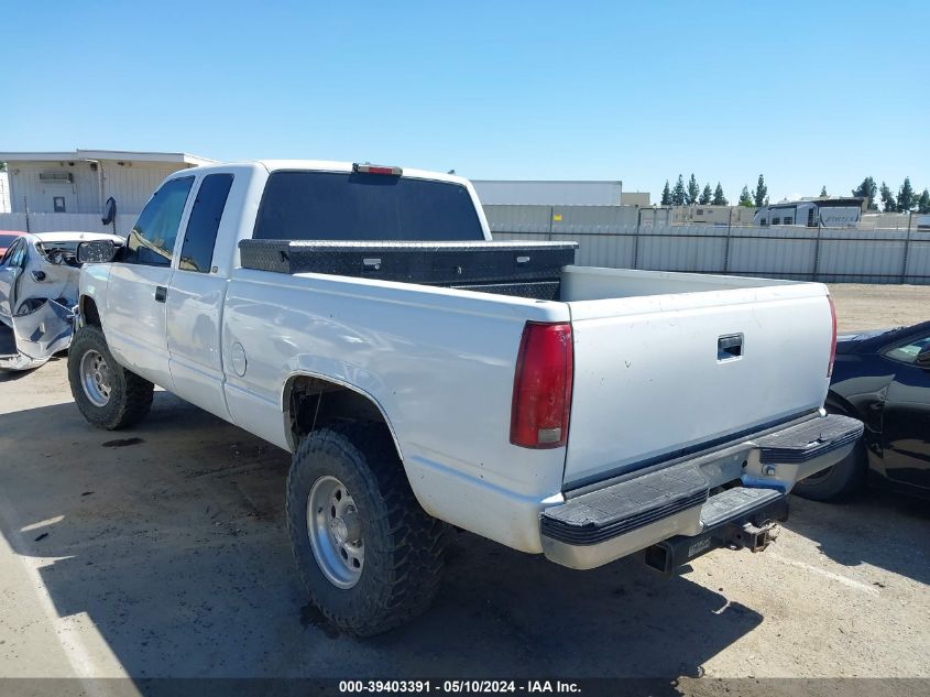 1998 Chevrolet K1500 Fleetside VIN: 1GCEK19R2WE156950 Lot: 39403391