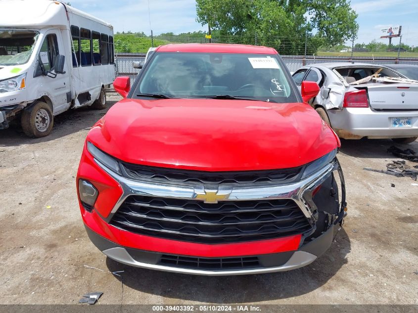 2023 Chevrolet Blazer Fwd 2Lt VIN: 3GNKBCR41PS101410 Lot: 39403392