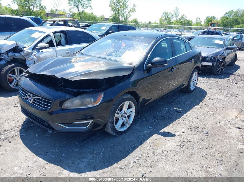 2015 Volvo S60 T5 Premier VIN: YV1612TK0F2358139 Lot: 39403401