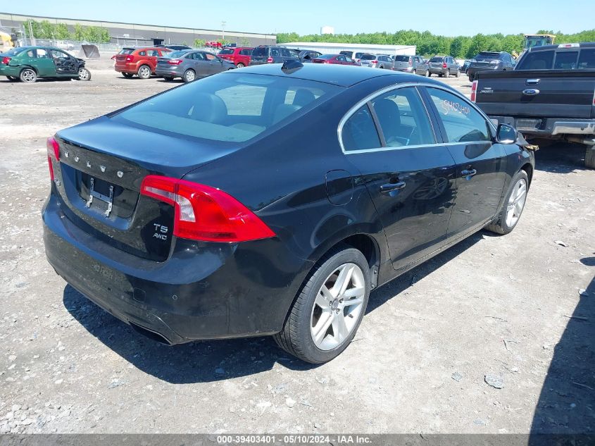 2015 Volvo S60 T5 Premier VIN: YV1612TK0F2358139 Lot: 39403401