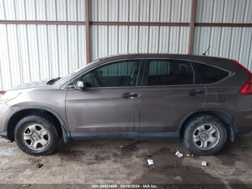 2015 Honda Cr-V Lx VIN: 3CZRM3H32FG714741 Lot: 39403406
