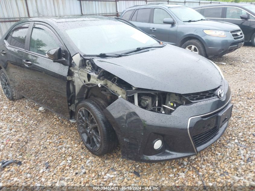 2016 Toyota Corolla L/Le/Le Pls/Prm/S/S Pls VIN: 2T1BURHE3GC502535 Lot: 39403421