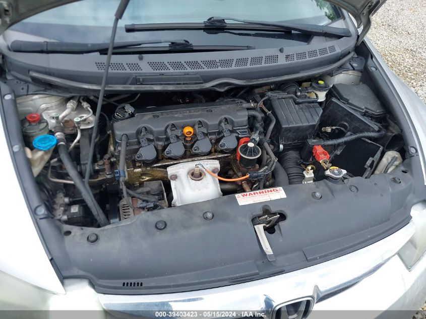 2010 Honda Civic Lx VIN: 19XFA1F5XAE036397 Lot: 39403423