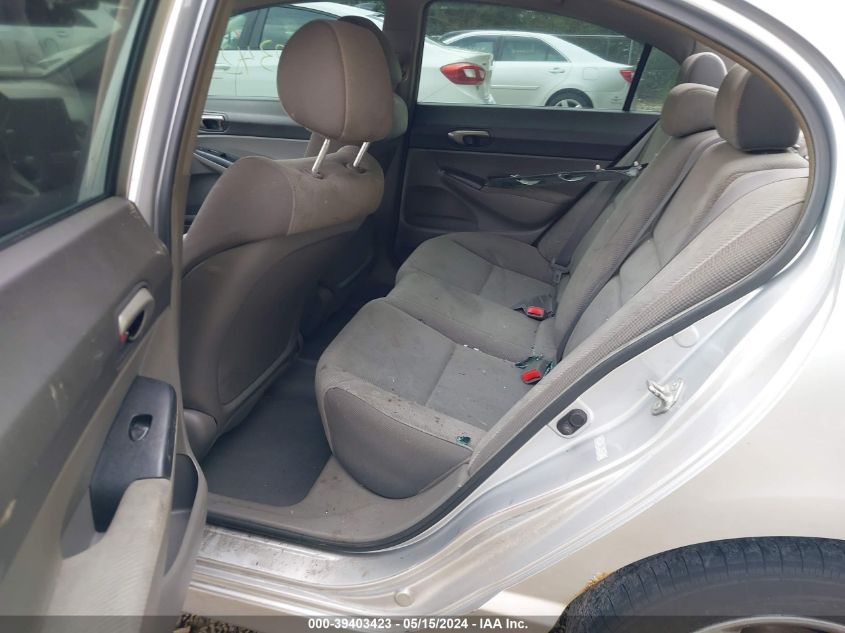 2010 Honda Civic Lx VIN: 19XFA1F5XAE036397 Lot: 39403423