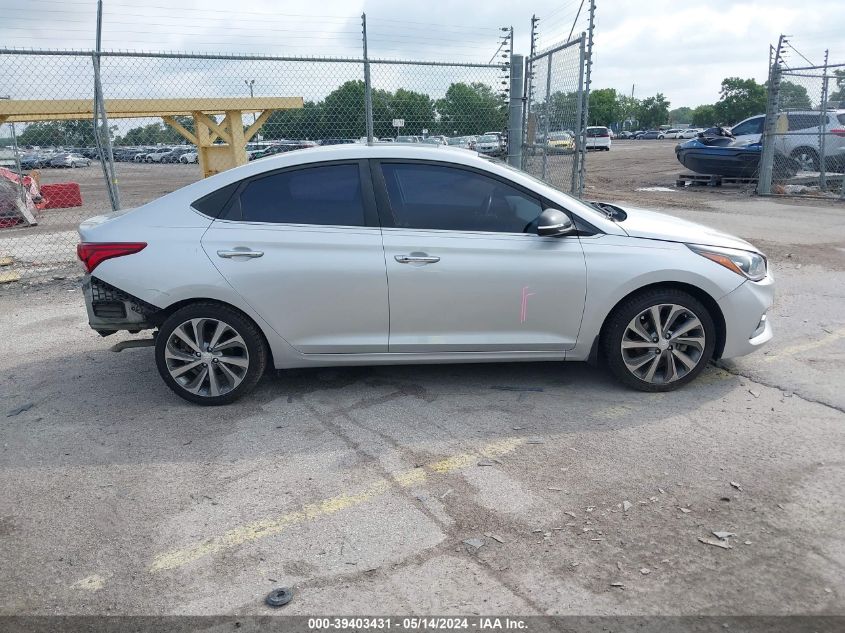 2019 Hyundai Accent Limited VIN: 3KPC34A33KE048705 Lot: 39403431