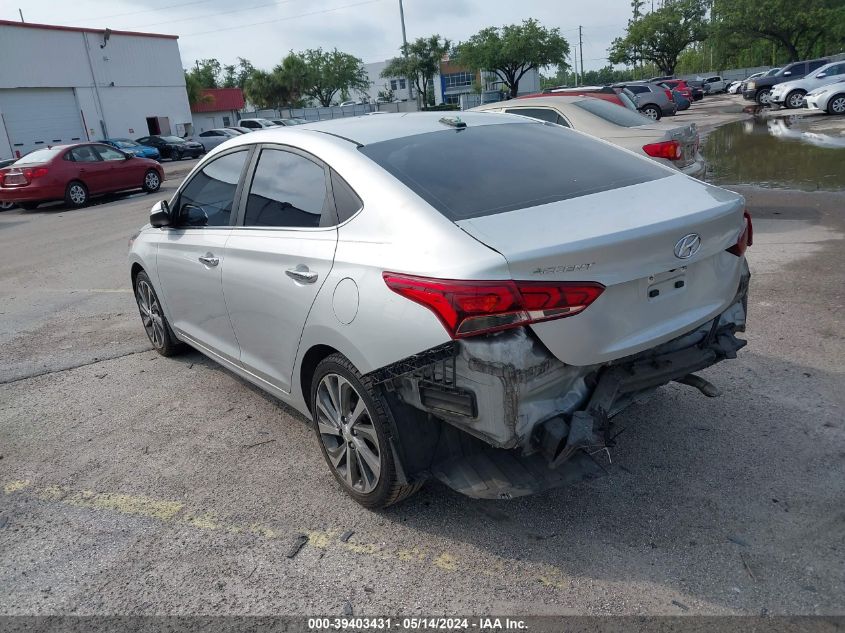 2019 Hyundai Accent Limited VIN: 3KPC34A33KE048705 Lot: 39403431