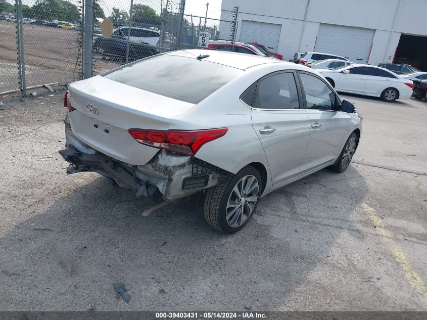 2019 Hyundai Accent Limited VIN: 3KPC34A33KE048705 Lot: 39403431