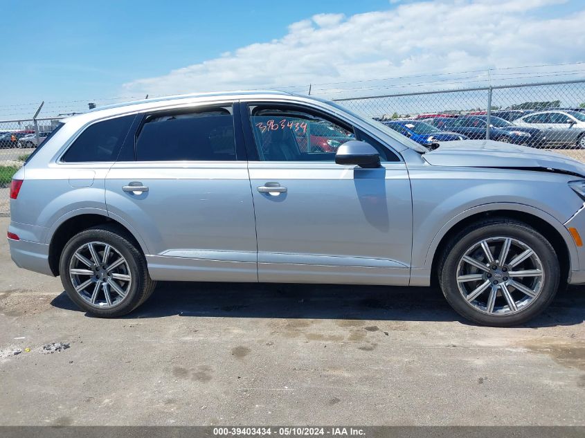 2019 Audi Q7 45 Premium VIN: WA1LHAF76KD031100 Lot: 39403434