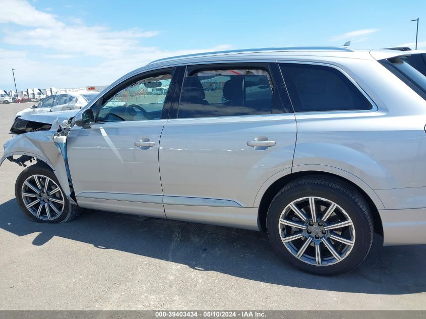 2019 Audi Q7 45 Premium VIN: WA1LHAF76KD031100 Lot: 39403434