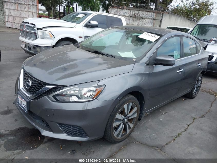 3N1AB7AP2KY300430 2019 Nissan Sentra Sv