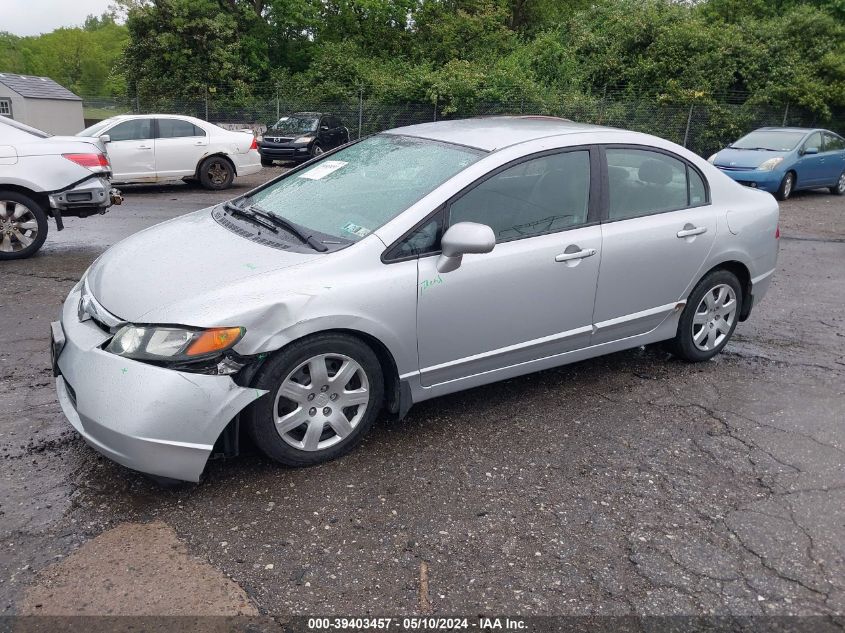 2007 Honda Civic Lx VIN: 2HGFA16557H302004 Lot: 39403457