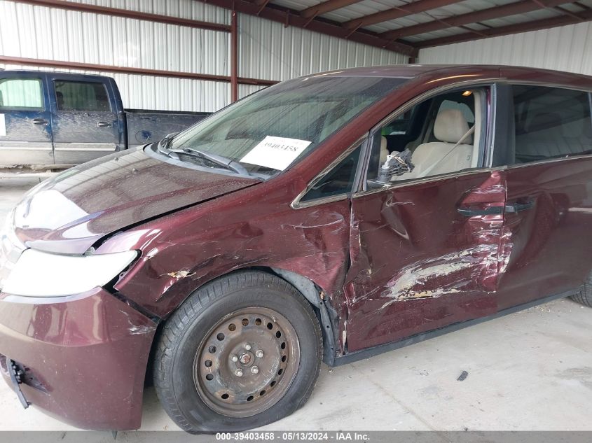 2013 Honda Odyssey Lx VIN: 5FNRL5H25DB004814 Lot: 39403458