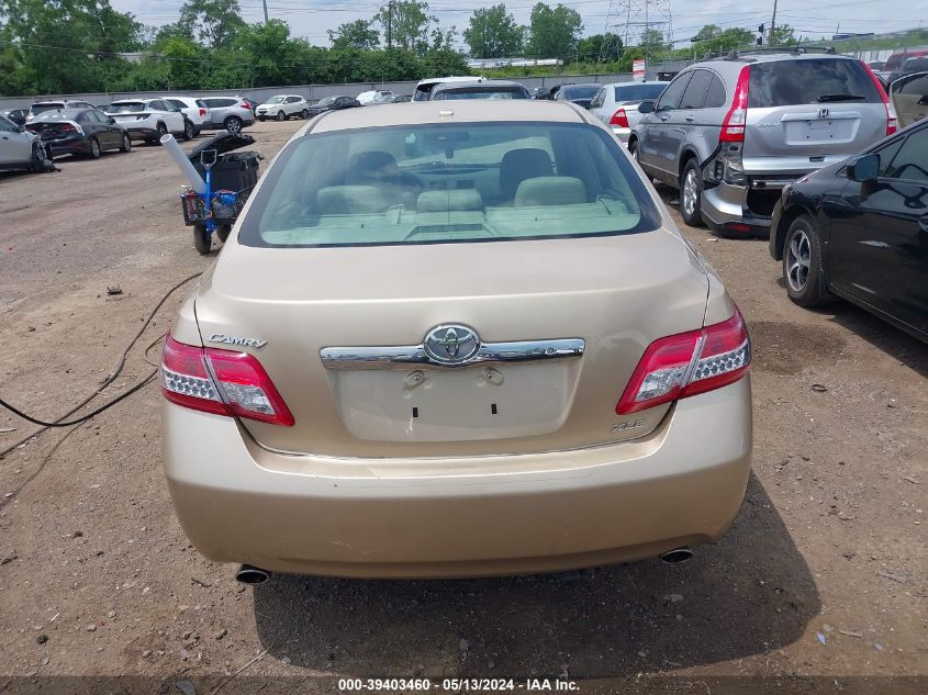 2010 Toyota Camry Xle V6 VIN: 4T1BK3EK8AU110122 Lot: 39403460