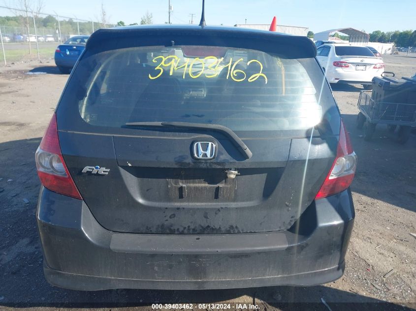 2007 Honda Fit Sport VIN: JHMGD38627S030496 Lot: 39403462