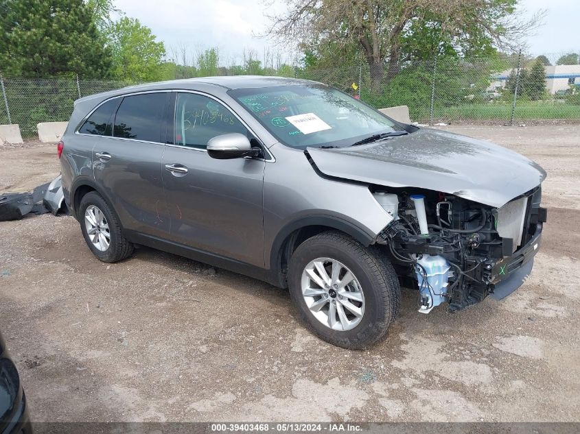 2019 KIA SORENTO 2.4L LX - 5XYPG4A31KG506430