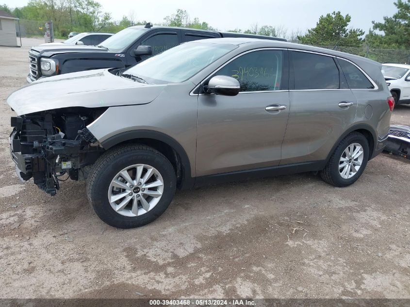 2019 KIA SORENTO 2.4L LX - 5XYPG4A31KG506430